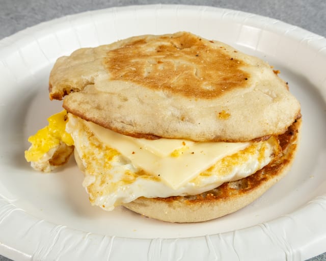 1 Egg & Cheese Sandwich.